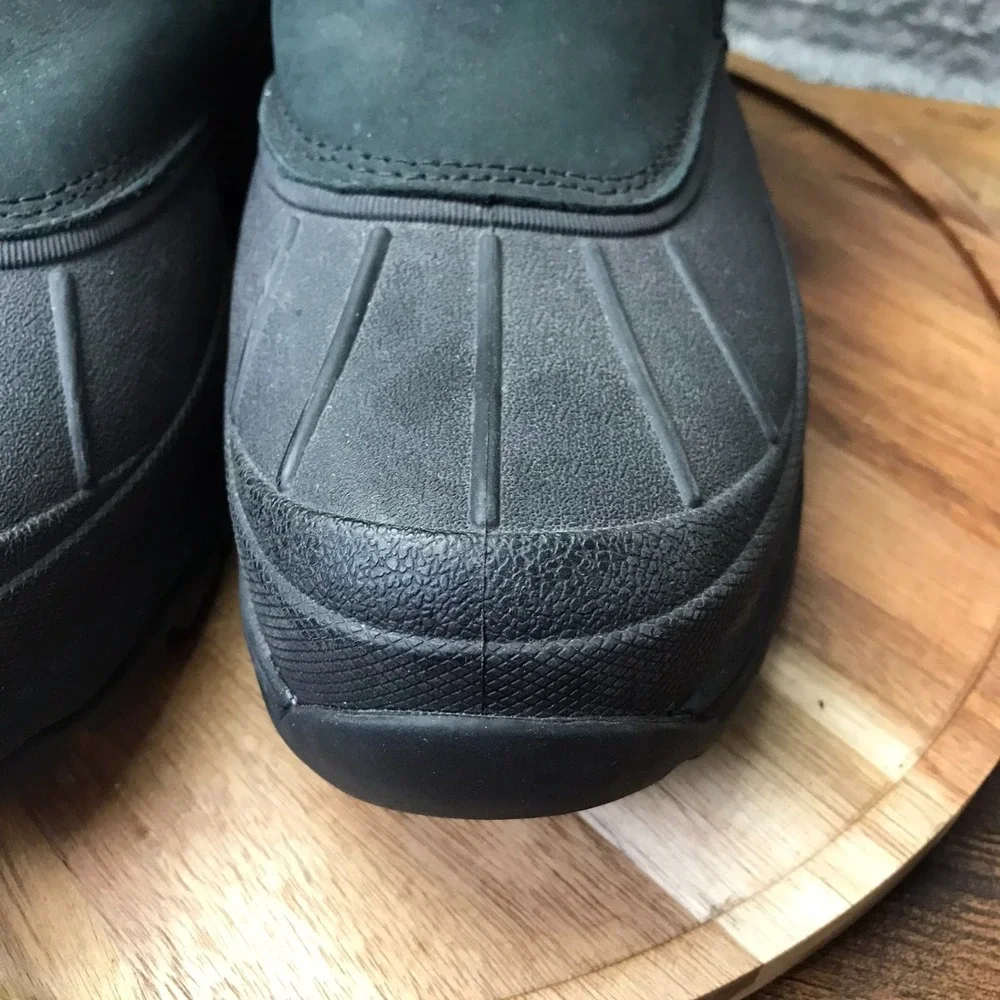 LL Bean Tek 2.5 Storm Chaser 5 Chelsea Boots Mens 10.5 Blk Waterproof Side Zip